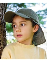 Kid Dětská 6 panelová kšiltovka s ochranou krku khaki model 22479175 - Atlantis Headwear Kid Dětská 6 panelová kšiltovka s ochranou krku khaki model 22479175 - Atlantis Headwear