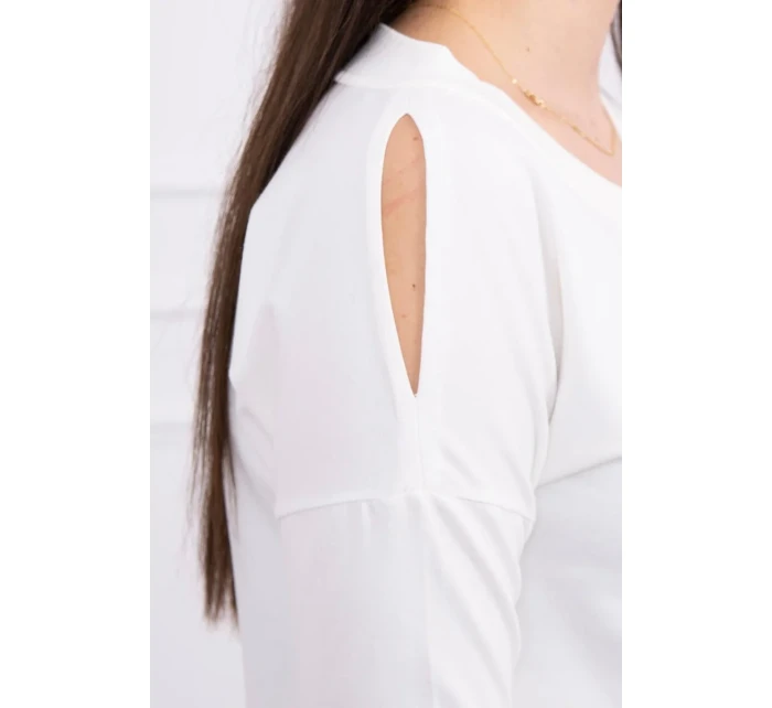 Šaty s potlačou Honey girl ecru