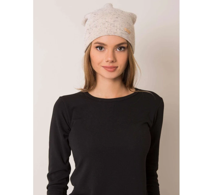 Dámská čepice model 14839420 béžová - FPrice