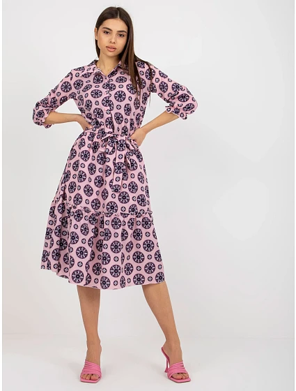 Šaty LK SK  světle fialová model 18375259 - FPrice