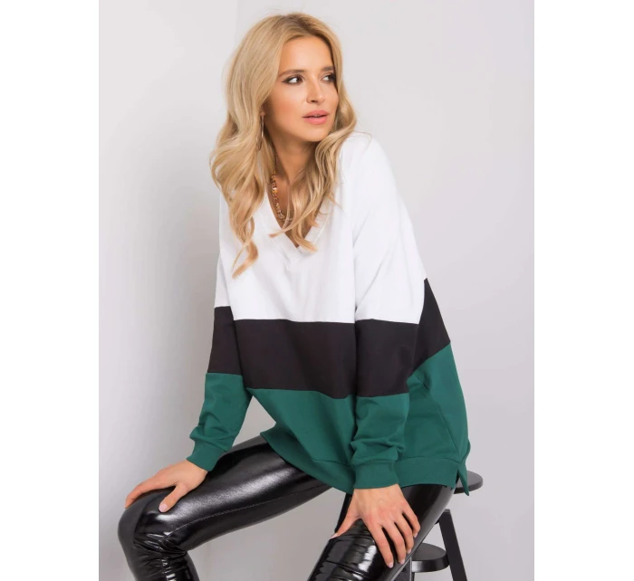 Mikina RV BL 5972.07 tmavo zelená