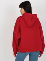 Dámska mikina TW BL 2002.11 tmavo červená - FPrice Dámska mikina TW BL 2002.11 tmavo červená - FPrice