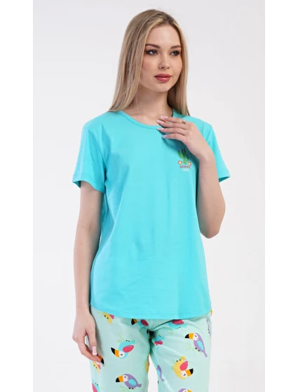 Dámske capri pyžamo Parrot