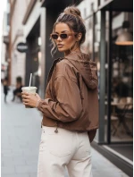 Dámská přechodná bunda hnědá Dstreet model 21974677 - FashionStreet
