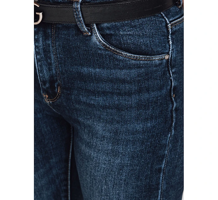Dámske skinny džínsy modré FashionStreet UY2787