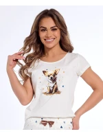 Cornette 628/298 Dámske pyžamo s čivavou S-2XL