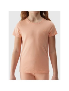 Dievčenské tričko zo 100% bavlny 4F Junior