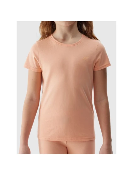 Dievčenské tričko zo 100% bavlny 4F Junior