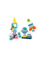 LEGO DUPLO 10422 Vesmírne dobrodružstvo raketoplánu 3 v 1