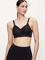 Dámska športová podprsenka Triaction Hybrid Lite P EX - BLACK - black 0004 - TRIUMPH