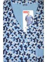 Piżama dł/r 4XL męska model 20328315 - Luna Piżama dł/r 4XL męska model 20328315 - Luna