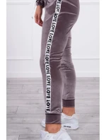 Velúrová súprava Love grey