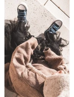 Dziecięce Trampki Na Rzepy BIG STAR HH374201 Granatowe