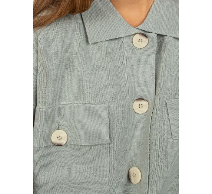 Dámsky sveter D90039W90818A3 svetlo zelený