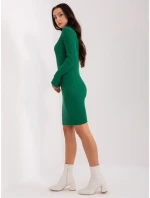 Sukienka PM SK model 18959389 ciemny zielony - FPrice Sukienka PM SK model 18959389 ciemny zielony - FPrice