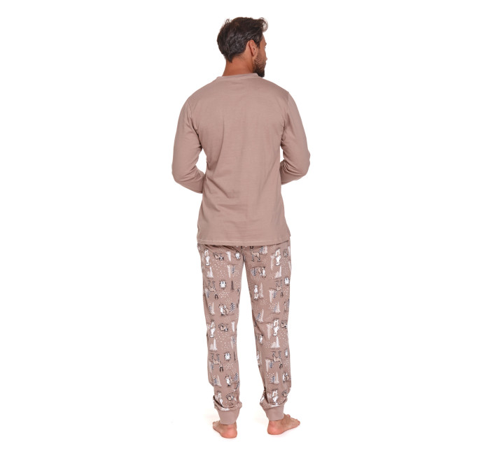 Doktorandské pyžamo PMB.4329 Béžová