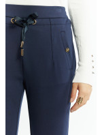 Monnari Nohavice Dámske textilné nohavice Navy Blue