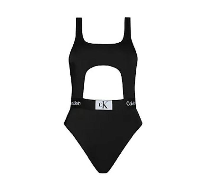 Dámske jednodielne plavky CUT OUT ONE PIECE - RP KW0KW02357BEH - Calvin Klein