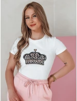 Dámské tričko s  bílé Dstreet model 21988878 - FashionStreet
