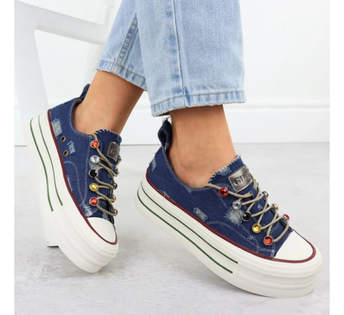 Džínsové tenisky Goe W RR2N4103 INT2100