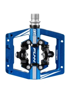 Pedále FUNN MAMBA S jednostranné modré