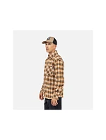 Pánska košeľa ROSSIGNOL RANCH PLAID SHIRT, sivá