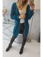 Šaty s kapucí, mikina marine