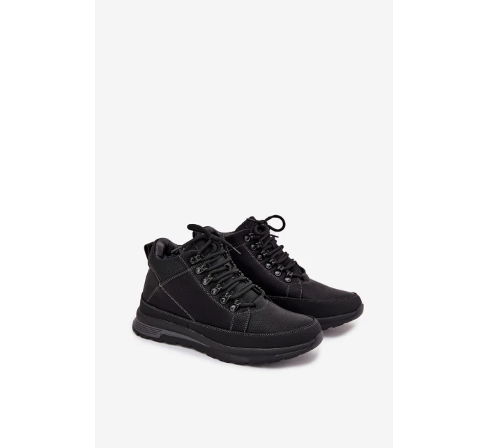 Pánské turistické boty s Černé model 21712176 - EVENTO