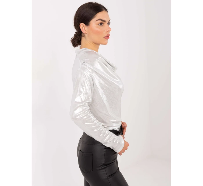 Bluzka DHJ BZ model 20606074 srebrny - FPrice