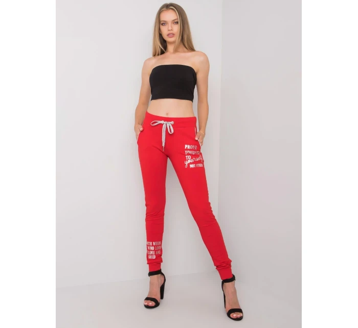 RV DR 6201.28 Tepláky červené RV DR 6201.28 Tepláky červené