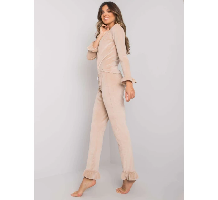 Pyžamo RV PI 7394.23X béžová