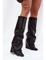 Topánky na podpätku model 216991 Krok vo veľkom štýle