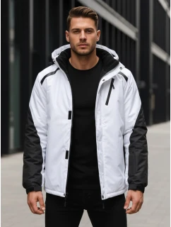 Pánská lyžařská bunda bílá Dstreet model 21995693 - FashionStreet