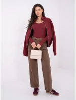 Blúzka WT BZ A1076.15 bordová