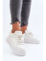 Dámske tenisky na platforme Vhisper z eko kože Dámske tenisky na platforme Vhisper z eko kože