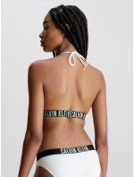Dámske plavky horný diel Triangle Bikini Top Intense Power KW0KW01824YCD biela - Calvin Klein