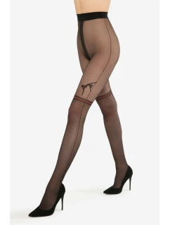 Dámske vzorované pančuchové nohavice RITA 01-20 DEN