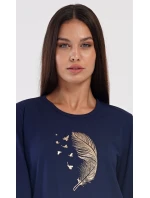 Dámske dlhé pyžamo Feathers