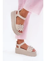 Sandále model 214995 Krok vo veľkom štýle Sandále model 214995 Krok vo veľkom štýle