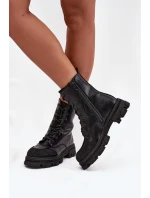 Šnurovanie vyšší model 219114 Krok v štýle