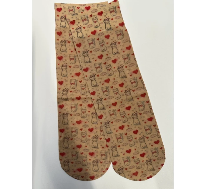 Dámske vzorované ponožky Magnetism lycra 20 den