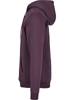 NM 010 Unisex mikina s kapucí model 22443380 plum purple - New Morning Studios NM 010 Unisex mikina s kapucí model 22443380 plum purple - New Morning Studios