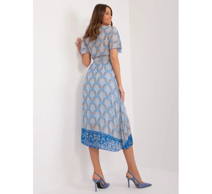 Sukienka DHJ SK  niebieski model 20095095 - FPrice