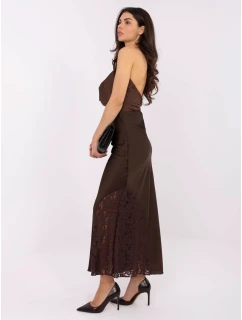 Sukňa MI SD G9140.34 tmavohnedá