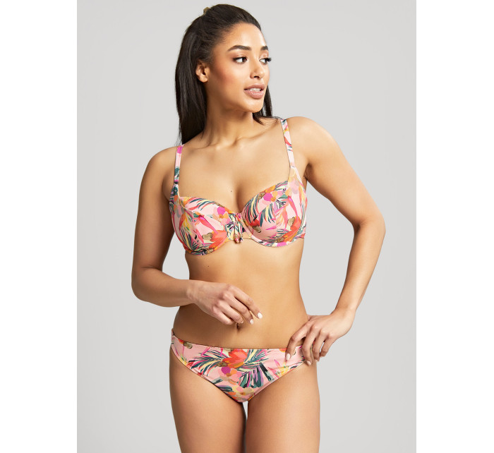 Swimwear Paradise Balcony Bikini pink tropical SW1632