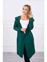 Dámsky bavlnený sveter Kesi - zelený