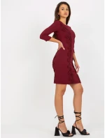Dámske šaty LK SK 506559.47 burgundy - FPrice