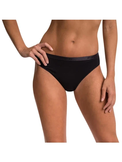 Dámske nohavičky COTTON MINISLIP Black - BELLINDA