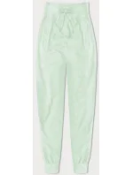 Tenké tepláky pistáciové (CK03-39)