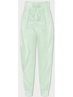 Tenké tepláky v pistáciovej farbe (CK03-39)